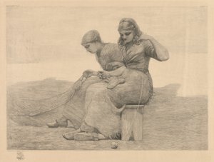 Mending the Nets by Winslow Homer