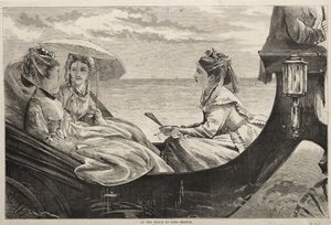 On the Beach at Long Branch by Winslow Homer