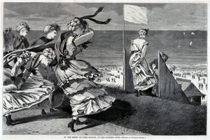 On the Bluff at Long Branch, at the Bathing Hour