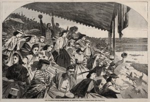 Our Watering Places - Horse Racing at Saratoga, 1865
