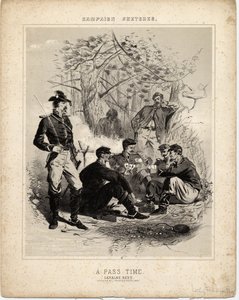 Pass Time: Cavalry Rest, Campaign Sketches