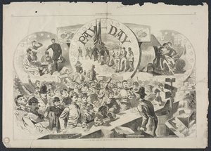 Pay Day in the Army of the Potomac by Winslow Homer