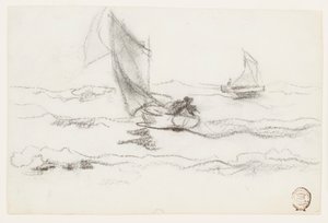 Sailing Boats by Winslow Homer