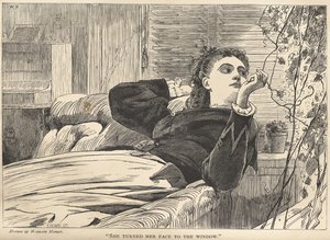 She Turned her Face to the Window by Winslow Homer