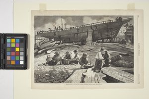 Ship Building, Gloucester Harbor