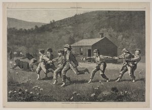 Snap-the-Whip by Winslow Homer