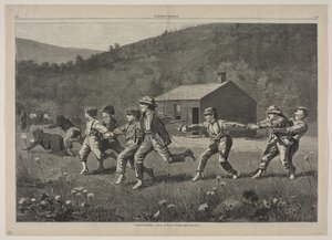 Snap-the-Whip by Winslow Homer