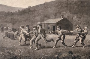 Snap-the-Whip by Winslow Homer