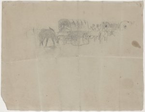 Supply Train and Mules