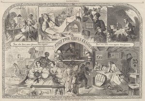 Thanksgiving Day, 1860 - The Two Great Classes of Society by Winslow Homer