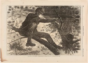 The Army of the Potomac—A Sharp-Shooter on Picket Duty