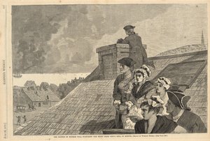The Battle of Bunker Hill-- Watching the Flight from Copp