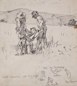 The Beetle and Wedge by Winslow Homer