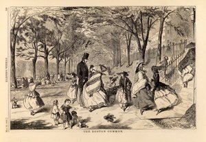 The Boston Common, from Harper