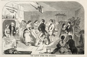 The Dance after the Husking by Winslow Homer
