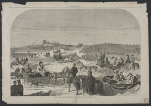 The Drive in Central Park, New York, September 1860 by Winslow Homer