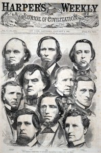 The Georgia Delegation in Congress - Photographed by Brady, from Harper