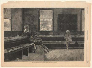 The Noon-Recess, from Harper by Winslow Homer