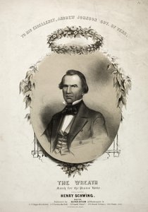The Wreath - Sheet Music Cover by Winslow Homer