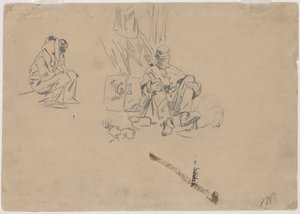 Two Soldiers Resting by Winslow Homer