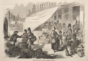 View in South Market Street, Boston by Winslow Homer