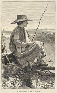 Watching The Crows, from Our Young Folks, June 1868