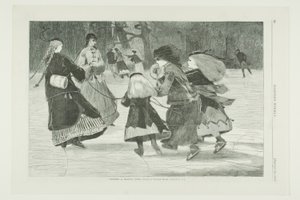Winter—A Skating Scene