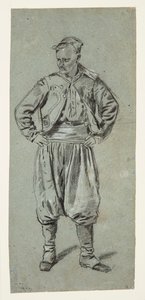 Zouave by Winslow Homer