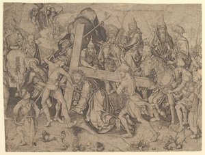Christ Carrying the Cross, 15th century by Wolf Huber