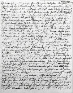 Letter from W. A. Mozart. October 24, 1777 by Wolfgang Amadeus Mozart