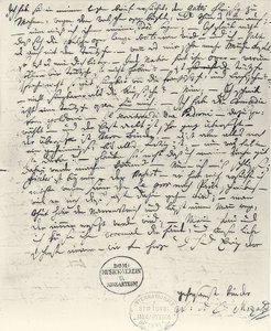 Autograph Letter by Wolfgang Amadeus Mozart by Wolfgang Amadeus Mozart
