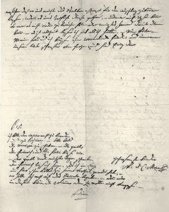 Autograph Letter by Wolfgang Amadeus Mozart by Wolfgang Amadeus Mozart