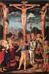 Crucifixion by Wolfgang Krodel der Ältere