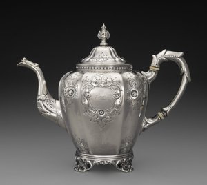Teapot by Wood and Hughes
