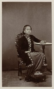 Wife of the Regent of Blora by Woodbury and Page