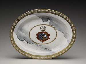 Plate by Worcester Porcelain Manufactory