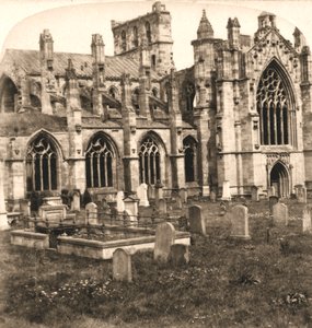 Melrose Abbey, Melrose, Scotland by Works and Sun Sculpture Studios