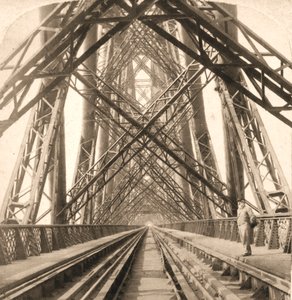 The Great Forth Bridge, Scotland by Works and Sun Sculpture Studios