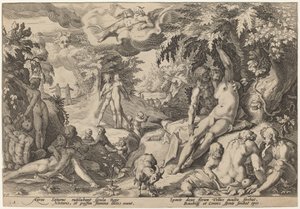 The Golden Age by Workshop of Hendrick Goltzius, after Hendrick Goltzius