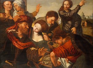 The Calling of Matthew by Workshop of Jan Sanders van Hemessen