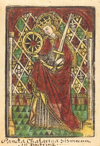 Saint Catherine by Workshop of Master of the Protective Saints of Cologne