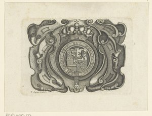 Ornament with the Coat of Arms of the Order of the Garter by Wouter Jongman