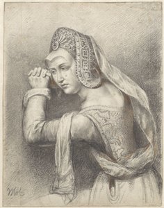 Weeping Mary Magdalene by Woutherus Mol