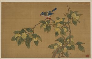 Bird and Fruit by Wu Zhang