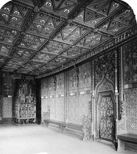 Princes Chamber, Salzburg Fortress, Austria by Wurthle and Sons