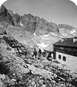 Simony Hut, Salzkammergut, Austria