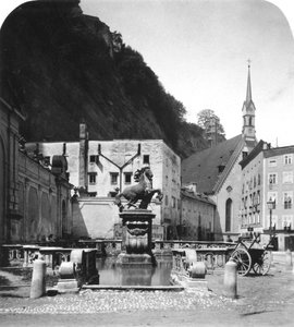 The Pferdeschwemme Horse Well, Salzburg, Austria