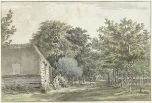 Path through the Village of Manen at Ede by Wybrand Hendriks