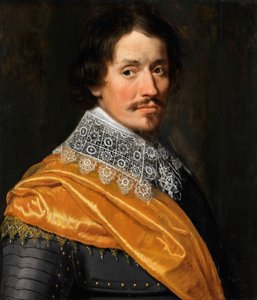 Portrait of an Officer by Wybrand de Geest (I)