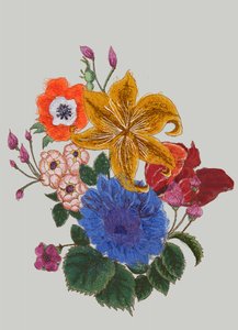 Vibrant Floral Bouquet by XHOZUCAN